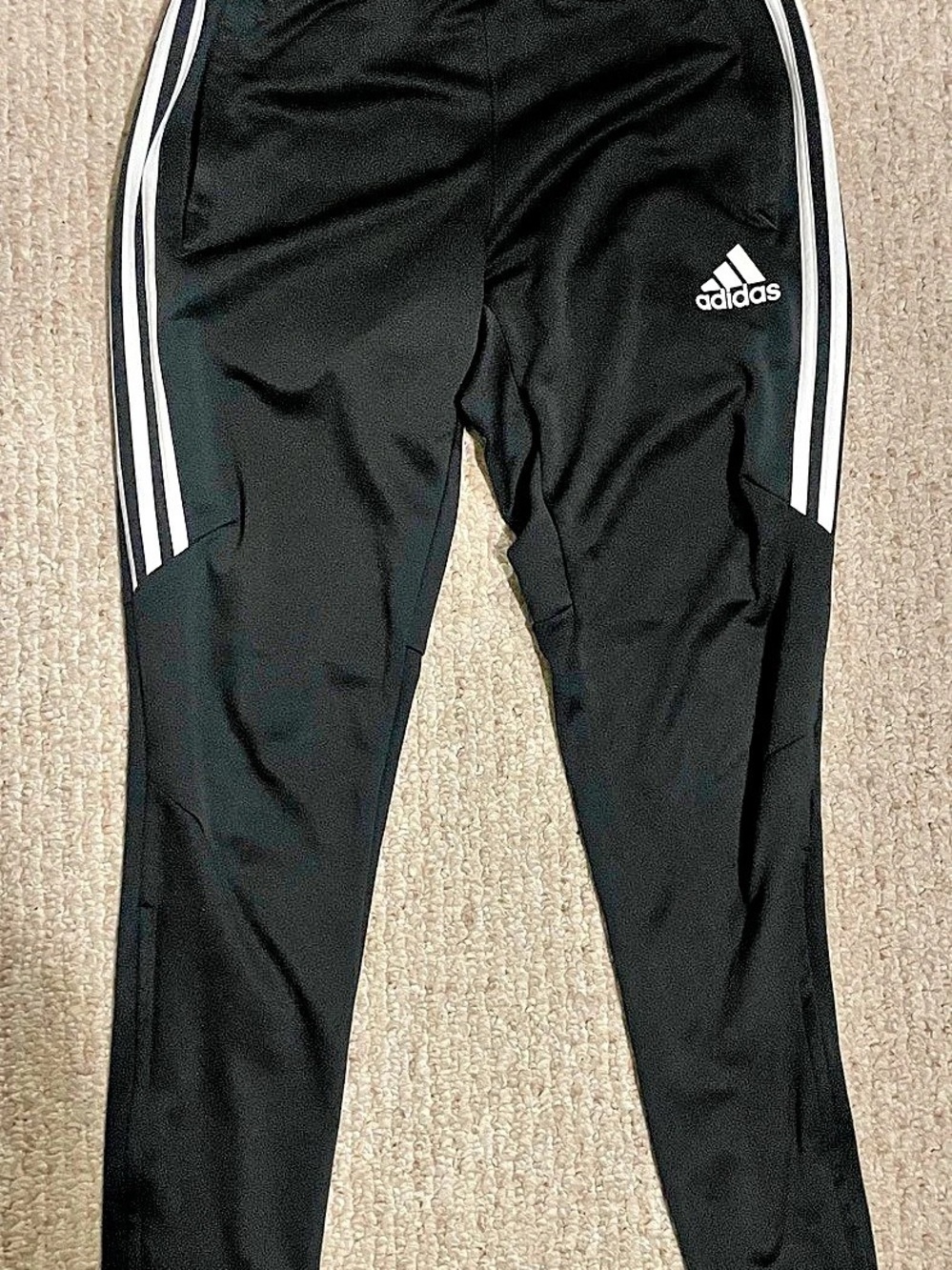 adidas Tiro Training Pants Black & White Track Pants Size Medium